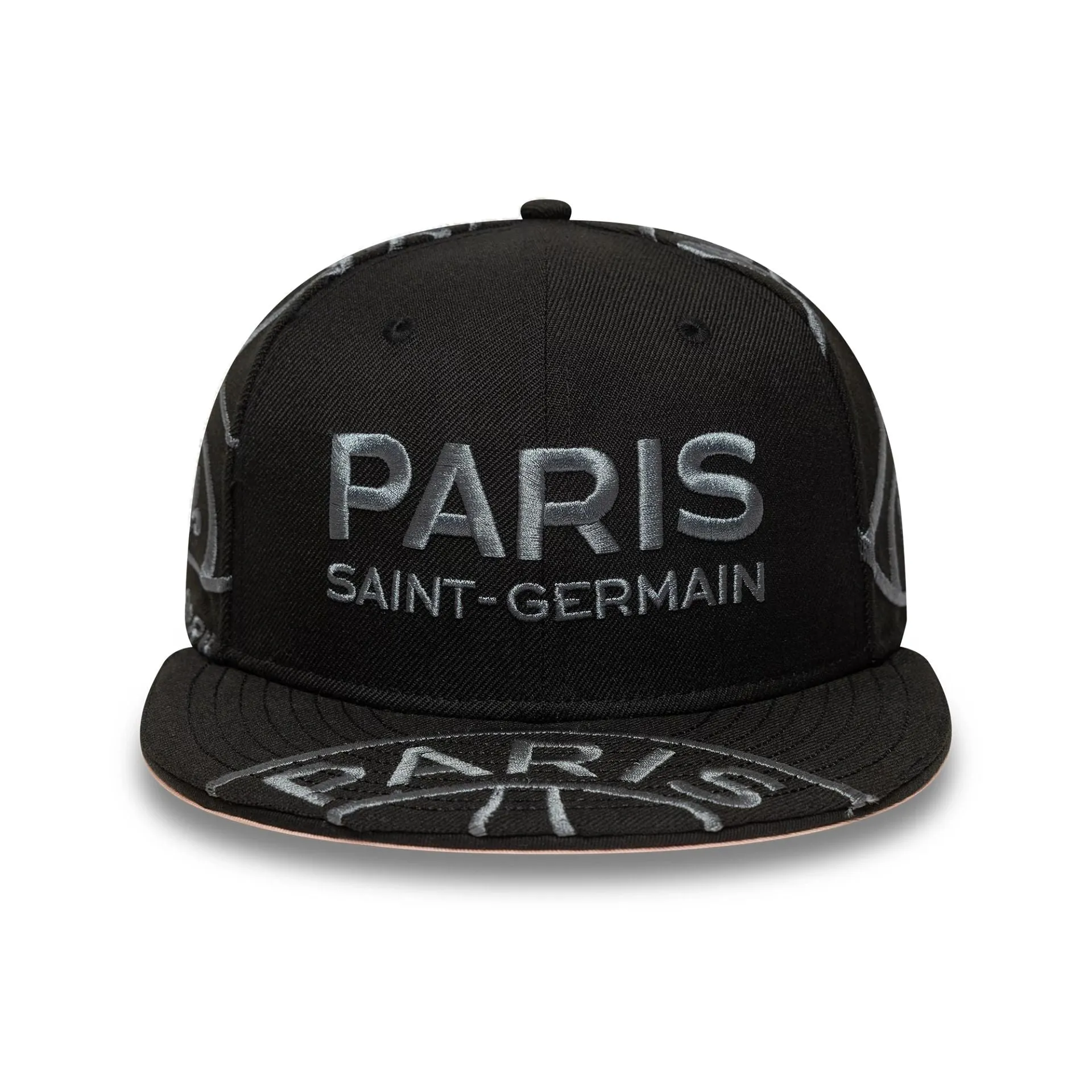 Paris Saint-Germain Tonal All Over Print Black 59FIFTY Fitted Cap NEW ERA