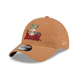 Ren And Stimpy Log From Blammo Beige 9TWENTY Adjustable Cap NEW ERA