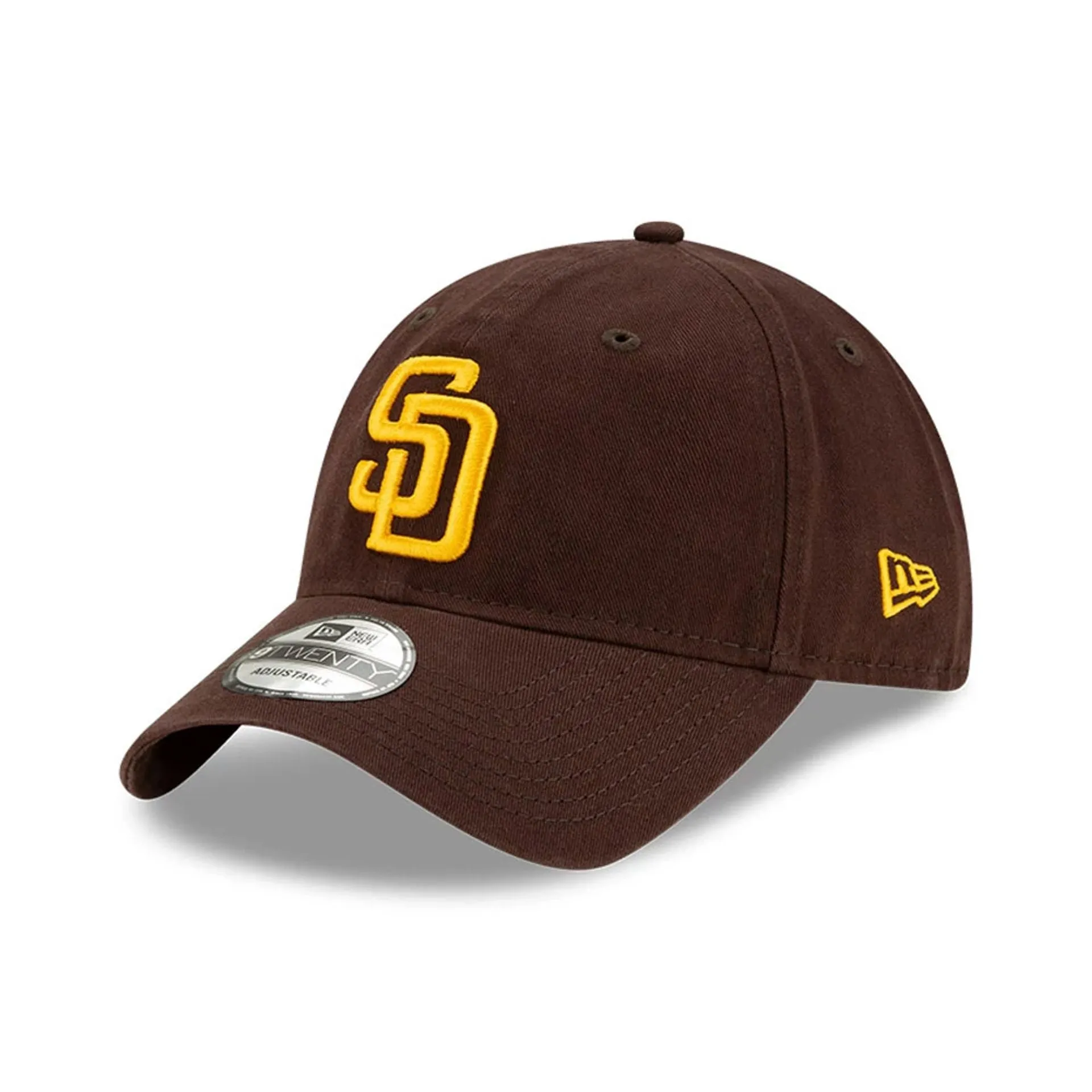 San Diego Padres MLB Core Classic Dark Brown 9TWENTY Adjustable Cap NEW ERA