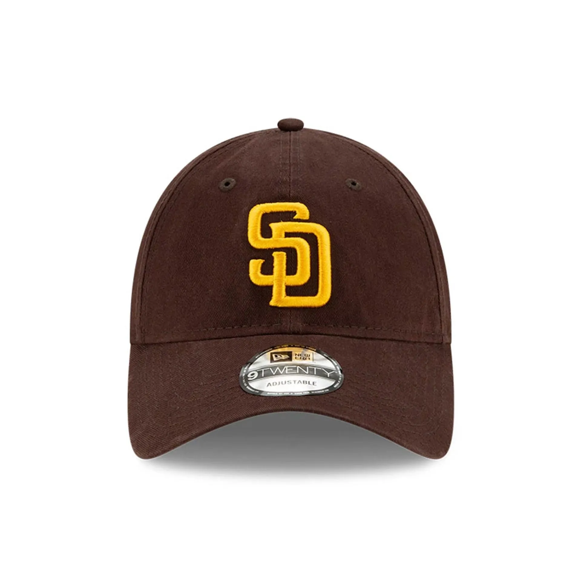 San Diego Padres MLB Core Classic Dark Brown 9TWENTY Adjustable Cap NEW ERA
