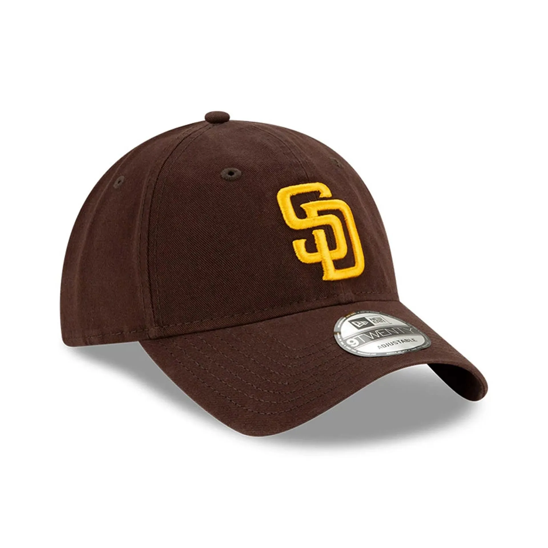 San Diego Padres MLB Core Classic Dark Brown 9TWENTY Adjustable Cap NEW ERA