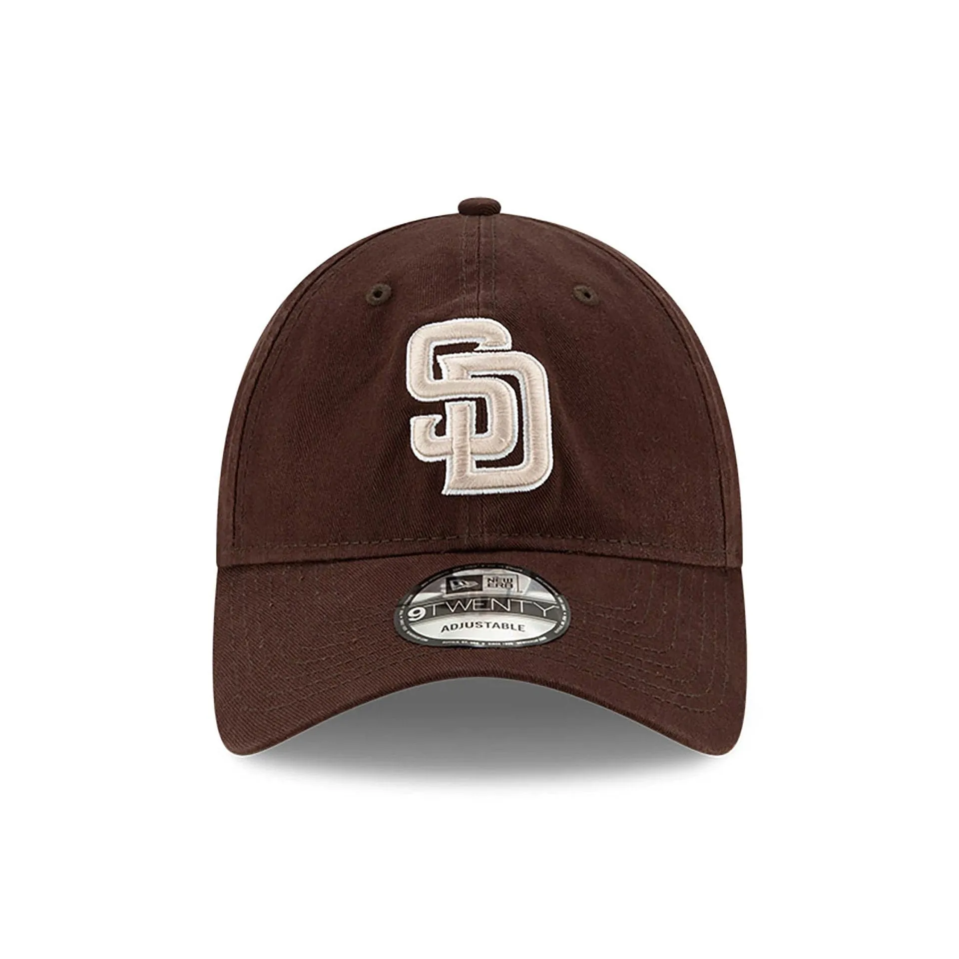 San Diego Padres MLB Core Classic Dark Brown 9TWENTY Adjustable Cap NEW ERA