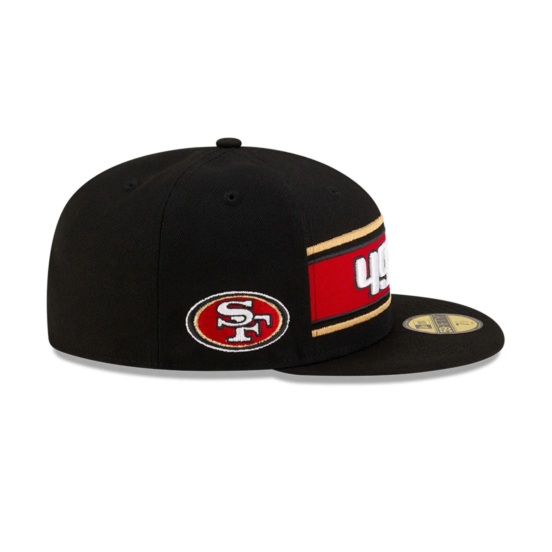 San Francisco 49Ers NFL Sideline 2024 Black 59FIFTY Fitted Cap NEW ERA