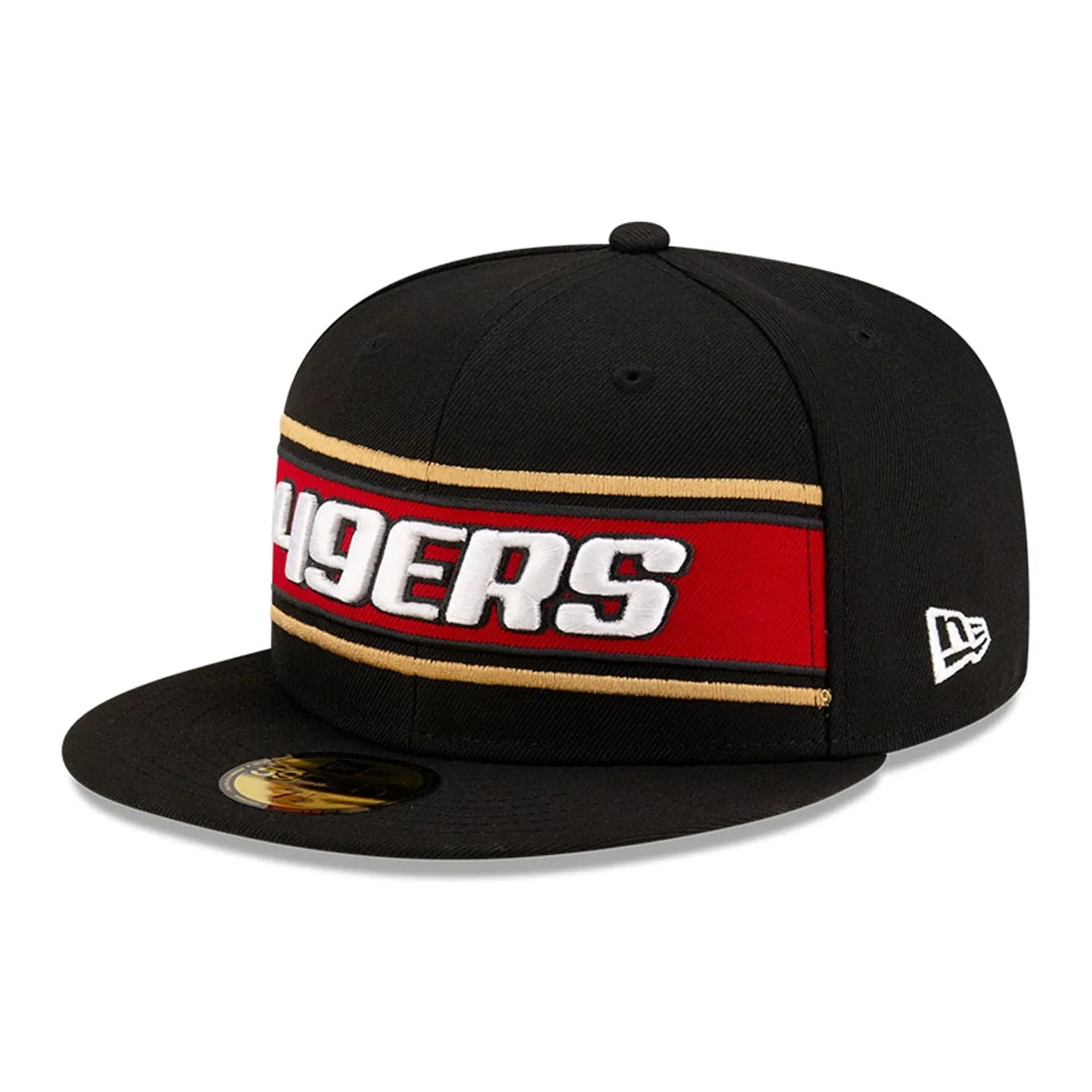 San Francisco 49Ers NFL Sideline 2024 Black 59FIFTY Fitted Cap NEW ERA