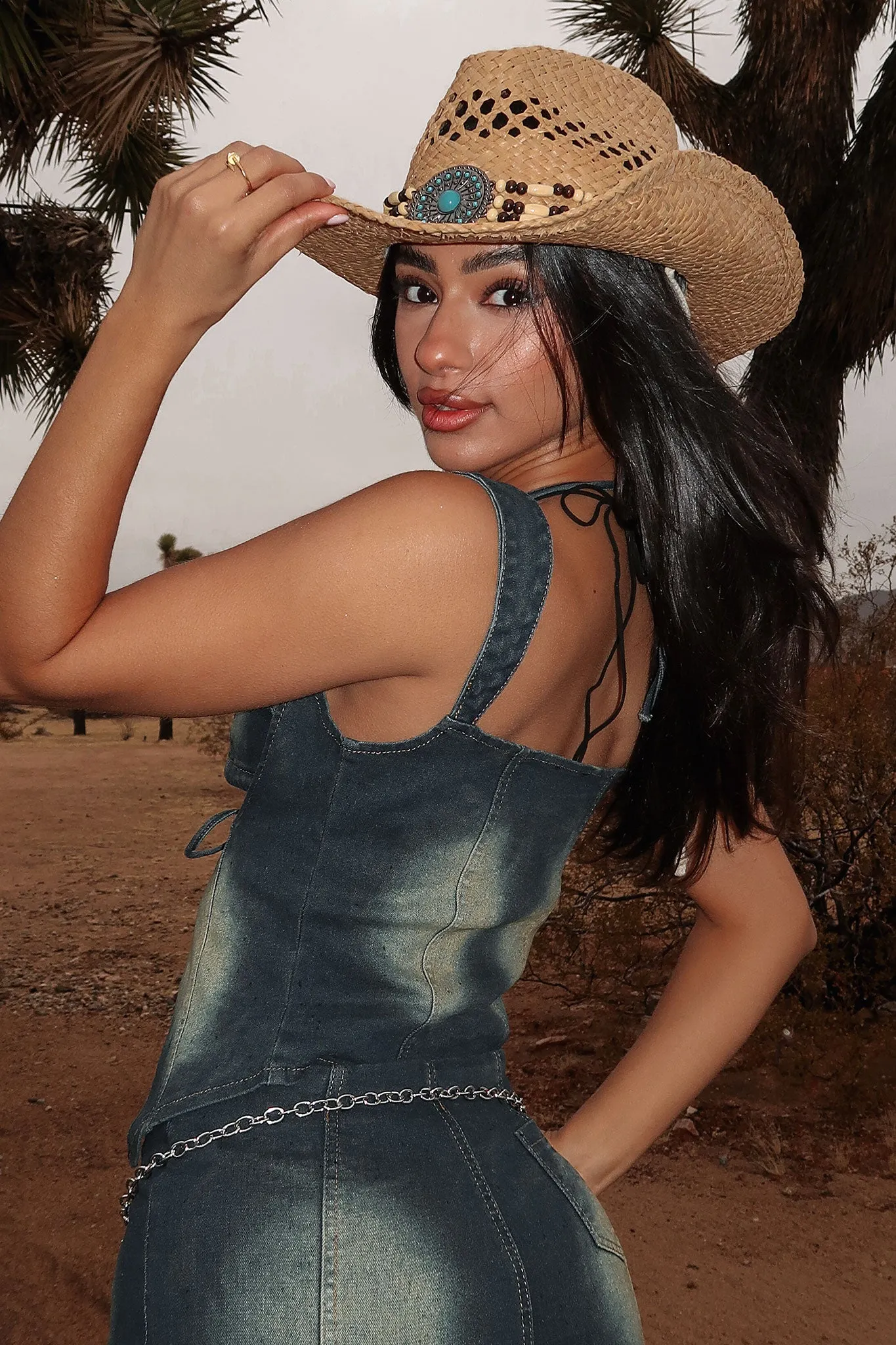 Tucky Cowboy Hat - Beige