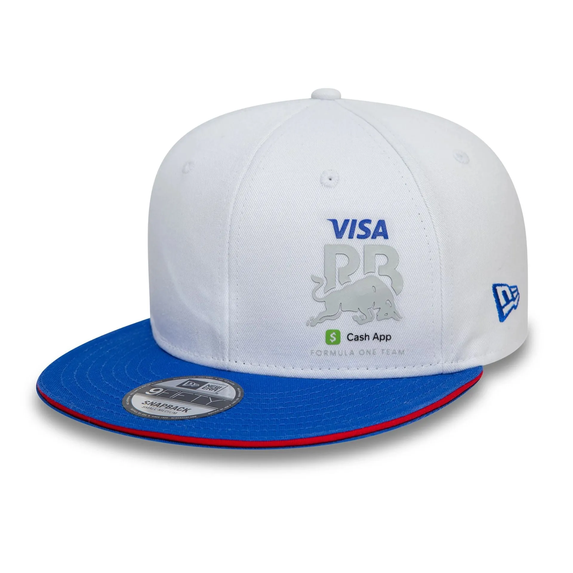 Visa Cash App Racing Bulls Flawless White 9FIFTY Snapback Cap NEW ERA