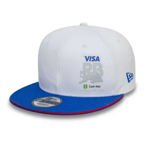 Visa Cash App Racing Bulls Flawless White 9FIFTY Snapback Cap NEW ERA