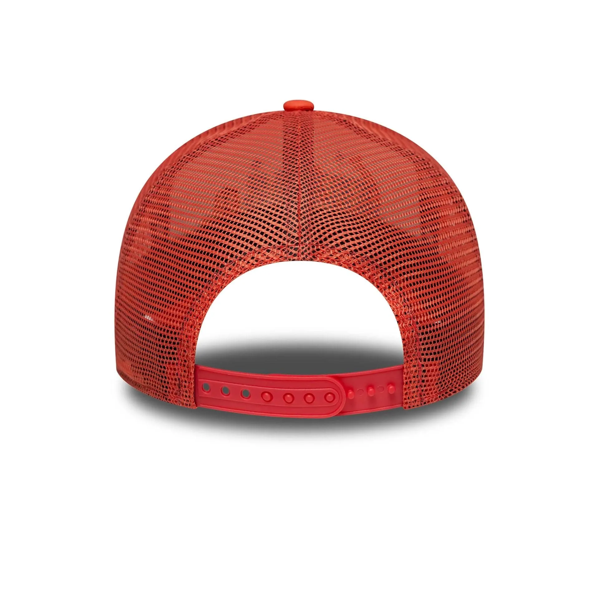 Womens New Era Western Orange 9FORTY A-Frame Trucker Adjustable Cap NEW ERA