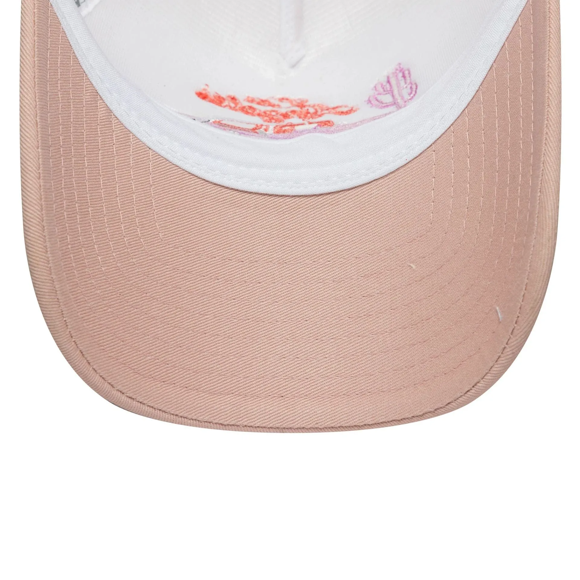 Womens New Era Western Pastel Pink 9FORTY A-Frame Trucker Adjustable Cap NEW ERA