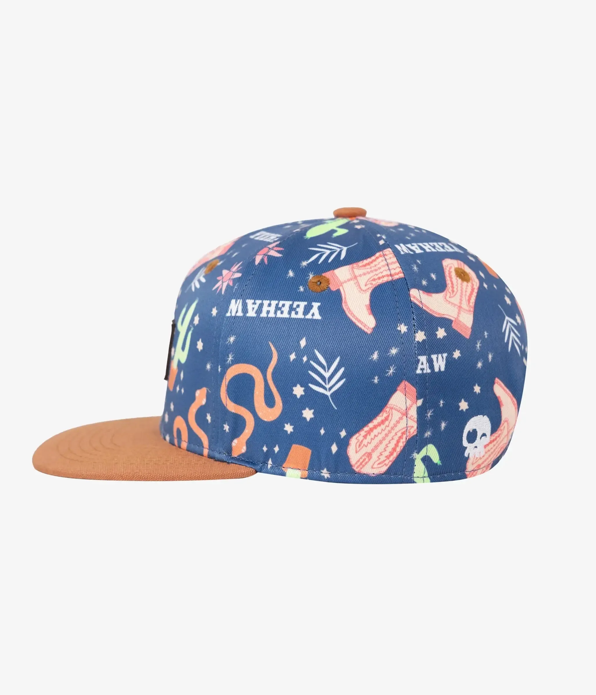 Yeehaw Snapback Hat - Blue | Headster